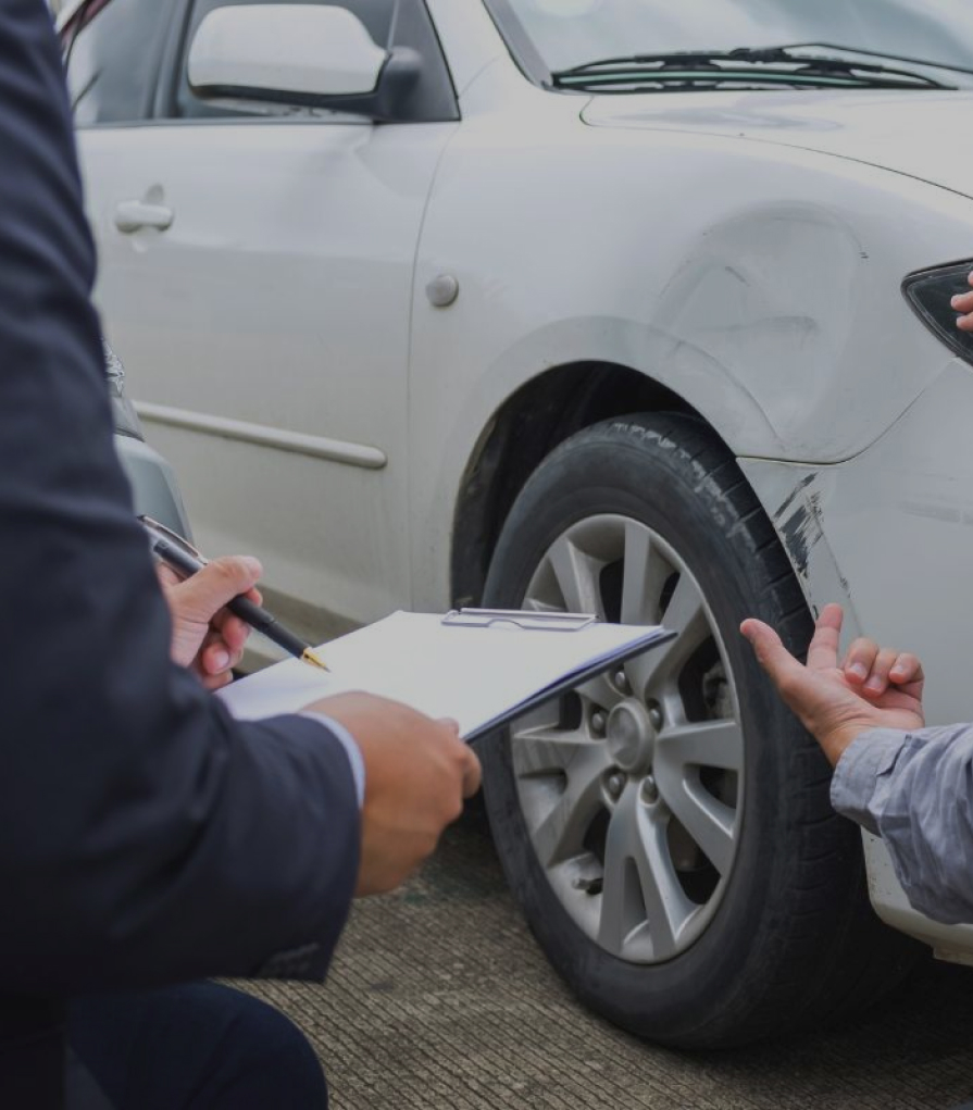 Reclamaciones de accidentes de tráfico.